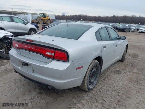 2014 Dodge Charger Police with VIN 2C3CDXKT5EH320245, listed as a IAAI auction lot 41508426 with 131,606 mi miles. Bid and sale history available at carsss.com. Image 4.