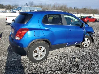 2016 Chevrolet Trax LT with VIN KL7CJPSB2GB761013, listed as a Copart auction lot 51983705 with 114,741 mi miles and Salvage Title. Bid and sale history available at carsss.com. Image 3.