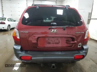2004 Hyundai Santa Fe with VIN KM8SB12B44U646059, listed as a Copart auction lot 64770184 with 160,936 mi miles and Clean Title. Bid and sale history available at carsss.com. Image 6.