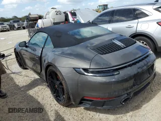 2023 Porsche 911 Carrera S with VIN WP0CB2A97PS247692, listed as a Copart auction lot 76975914 with 0 mi miles and Non Repairable. Bid and sale history available at carsss.com. Image 2.