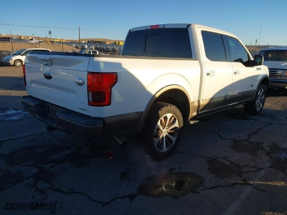 2018 Ford F-150 XL with VIN 1FTEW1EG5JFA78787, listed as a IAAI auction lot 41156680 with 164,641 mi miles. Bid and sale history available at carsss.com. Image 4.