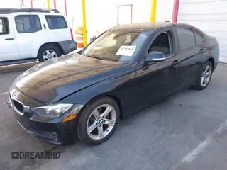 2013 BMW 3 Series 328i with VIN WBA3C1C54DF444998, listed as a IAAI auction lot 41392949 with 158,555 mi miles. Bid and sale history available at carsss.com. Image 2.