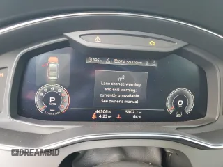 2019 Audi A7 Prestige with VIN WAUS2AF22KN058454, listed as a Copart auction lot 45555485 with 44,306 mi miles and Salvage Title. Bid and sale history available at carsss.com. Image 9.