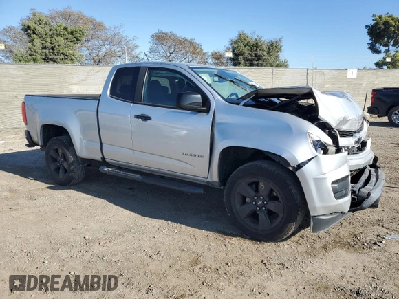 2017 Chevrolet Colorado 2WD LT with VIN 1GCHSCEA5H1265552, listed as a Copart auction lot 46163185 with 77,111 mi miles and Salvage Title. Bid and sale history available at carsss.com. Image 4.