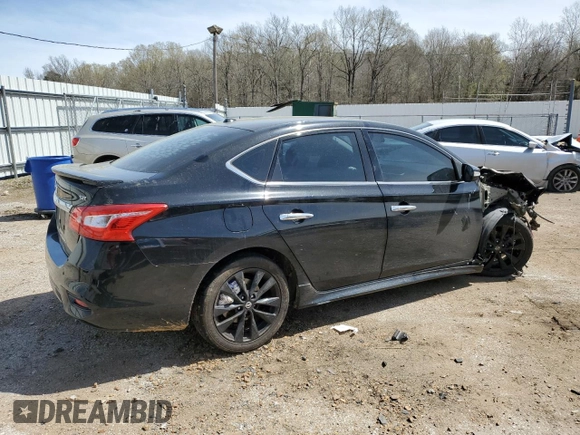 2017 Nissan Sentra SR with VIN 3N1AB7AP2HY268748, listed as a Copart auction lot 50309415 with 113,124 mi miles and Salvage title. Bid and sale history available at DreamBid. Image 3.