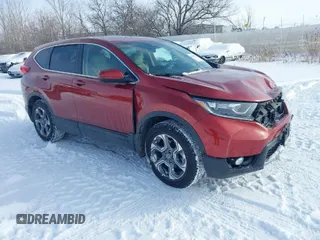 2017 Honda CR-V EX with VIN 2HKRW2H53HH658430, listed as a IAAI auction lot 41483424 with 31,883 mi miles. Bid and sale history available at carsss.com. Image 1.
