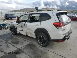 2022 Subaru Forester Wilderness with VIN JF2SKAMC1NH422866, listed as a Copart auction lot 53072395 with 38,330 mi miles and Salvage title. Bid and sale history available at DreamBid. Image 2.