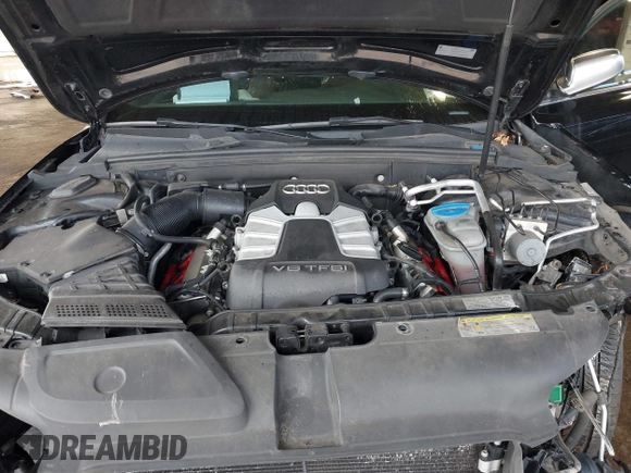 2014 Audi S4 Premium Plus with VIN WAUDGAFL8EA119191, listed as a IAAI auction lot 41697393 with 157,166 mi miles. Bid and sale history available at carsss.com. Image 10.