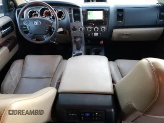 2012 Toyota Sequoia Platinum with VIN 5TDDY5G14CS065313, listed as a Copart auction lot 85329514 with 152,313 mi miles and Salvage Title. Bid and sale history available at carsss.com. Image 8.