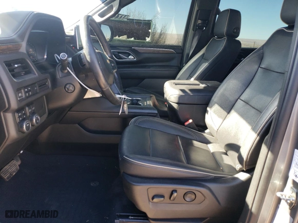 2022 Chevrolet Suburban Premier with VIN 1GNSKFKD6NR102953, listed as a Copart auction lot 43290145 with 75,274 mi miles and Salvage Title. Bid and sale history available at carsss.com. Image 7.