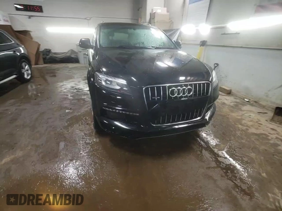 2012 Audi Q7 S line with VIN WA1DGAFE1CD009562, listed as a Copart auction lot 45904125 with 124,378 mi miles and Salvage title. Bid and sale history available at DreamBid. Image 13.
