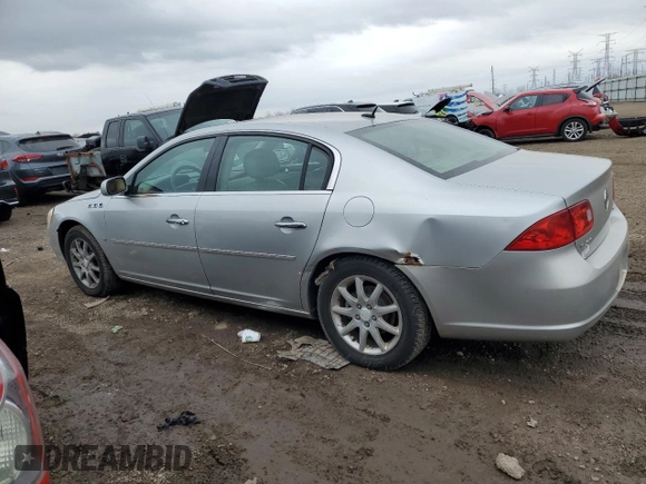 2008 Buick Lucerne CXL with VIN 1G4HD57278U145225, listed as a Copart auction lot 51953405 with 179,770 mi miles and Salvage Title. Bid and sale history available at DreamBid. Image 2.