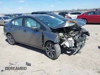 2021 Nissan Versa SV with VIN 3N1CN8EV3ML826189, listed as a IAAI auction lot 41830071 with 70,442 mi miles. Bid and sale history available at carsss.com. Image 1.