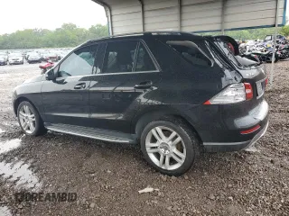2014 Mercedes-Benz M 350 with VIN 4JGDA5JB2EA313401, listed as a Copart auction lot 58423635 with 122,011 mi miles and Salvage title. Bid and sale history available at DreamBid. Image 2.