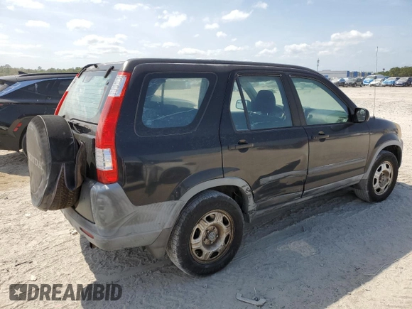 2005 Honda CR-V LX with VIN JHLRD68505C007344, listed as a Copart auction lot 54710305 with 148,976 mi miles and Salvage Title. Bid and sale history available at DreamBid. Image 3.