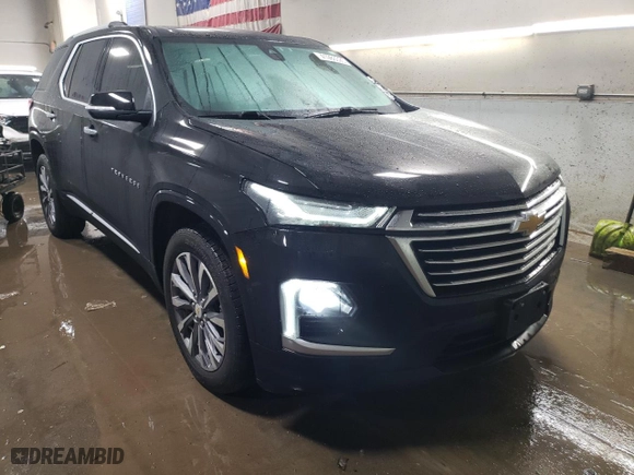 2023 Chevrolet Traverse Premier with VIN 1GNEVKKW0PJ140887, listed as a Copart auction lot 41986025 with 25,141 mi miles and Salvage Title. Bid and sale history available at carsss.com. Image 4.