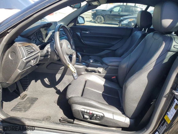 2015 BMW 2 Series M235i with VIN WBA1M1C56FV393730, listed as a Copart auction lot 45348734 with 59,231 mi miles and Salvage Title. Bid and sale history available at carsss.com. Image 7.