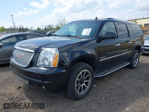 2013 GMC Yukon XL Denali with VIN 1GKS2MEF8DR350974, listed as a IAAI auction lot 42157560 with 285,848 mi miles and . Bid and sale history available at DreamBid. Image 2.