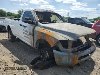 2016 Ram 2500 Tradesman with VIN 3C6LR5AT4FG592216, listed as a Copart auction lot 60850054 with 0 mi miles and Salvage Title. Bid and sale history available at carsss.com. Image 4.