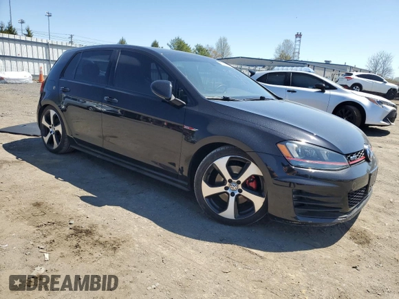 2015 Volkswagen Golf GTI SE with VIN 3VW5T7AU4FM019368, listed as a Copart auction lot 53050725 with 102,297 mi miles and Salvage Title. Bid and sale history available at carsss.com. Image 4.
