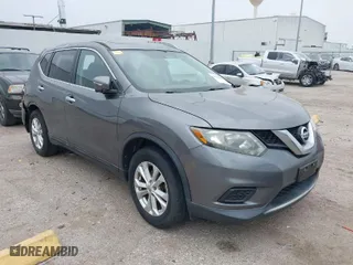 2014 Nissan Rogue SL with VIN 5N1AT2MT0EC796892, listed as a IAAI auction lot 41780300 with 123,906 mi miles. Bid and sale history available at carsss.com. Image 1.