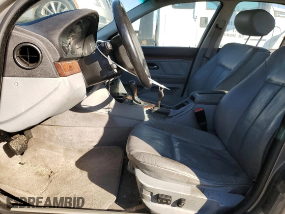 2003 BMW 5 Series 530iA with VIN WBADT63433CK32344, listed as a Copart auction lot 81746044 with 137,148 mi miles and Salvage Title. Bid and sale history available at carsss.com. Image 7.
