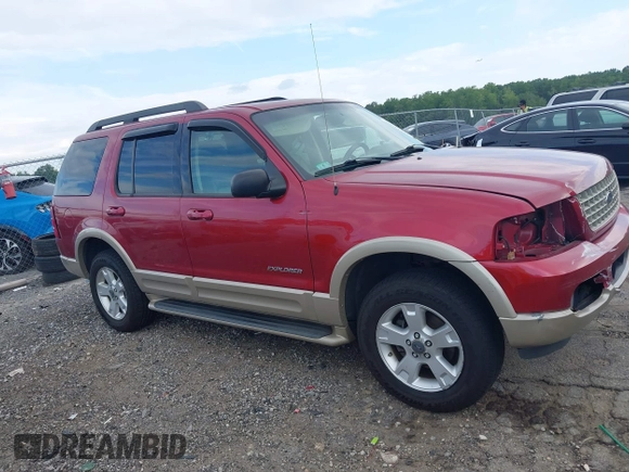 2005 Ford Explorer Eddie Bauer with VIN 1FMZU74E85UA96482, listed as a IAAI auction lot 42612997 with 184,911 mi miles and . Bid and sale history available at DreamBid. Image 13.
