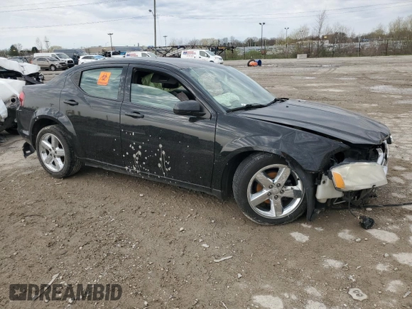 2013 Dodge Avenger SXT z VIN 1C3CDZCB1DN504136, wystawiony jako Copart lot #51520575 z przebiegiem 171 451 mil mil oraz Szkoda całkowita • Salvage title. Historia ofert i sprzedaży dostępna na DreamBid. Obrazek 4.