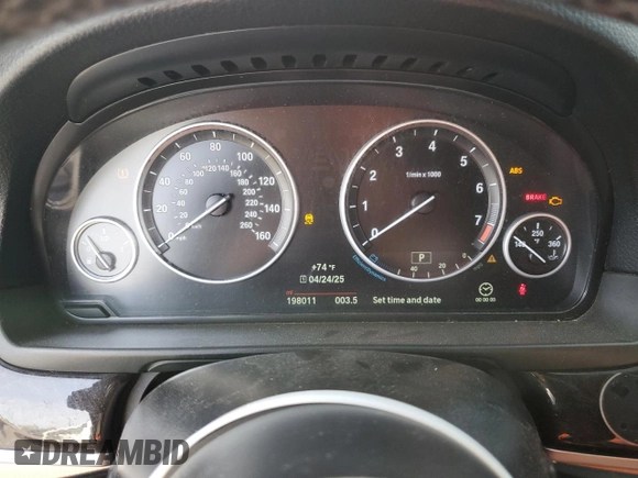 2016 BMW 5 Series 535i with VIN WBA5B1C55GG551911, listed as a Copart auction lot 54739005 with 198,011 mi miles and Clean Title. Bid and sale history available at carsss.com. Image 9.
