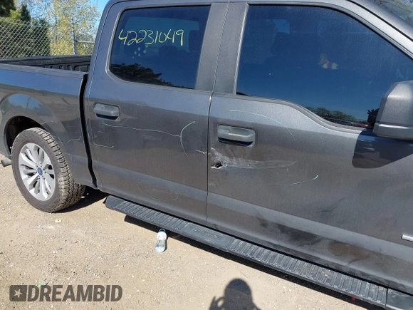 2017 Ford F-150 XL with VIN 1FTEW1EP4HKD67774, listed as a IAAI auction lot 42231049 with 139,222 mi miles and . Bid and sale history available at DreamBid. Image 18.