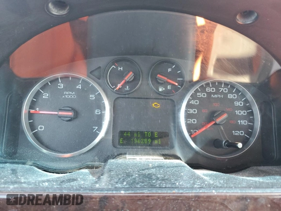 2007 Ford Five Hundred SEL with VIN 1FAHP24137G154108, listed as a Copart auction lot 83942104 with 196,289 mi miles and Salvage Title. Bid and sale history available at carsss.com. Image 9.