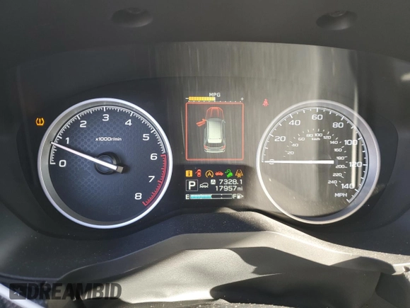 2021 Subaru Forester Premium z VIN JF2SKAJC1MH431330, wystawiony jako Copart lot #46652445 z przebiegiem 17 957 mil mil oraz Szkoda całkowita • Salvage title. Historia ofert i sprzedaży dostępna na DreamBid. Obrazek 9.