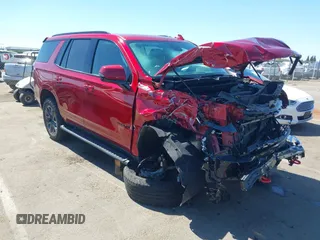 2023 Chevrolet Tahoe Z71 with VIN 1GNSKPKL1PR552686, listed as a IAAI auction lot 42333609 with 4,549 mi miles and . Bid and sale history available at DreamBid. Image 1.