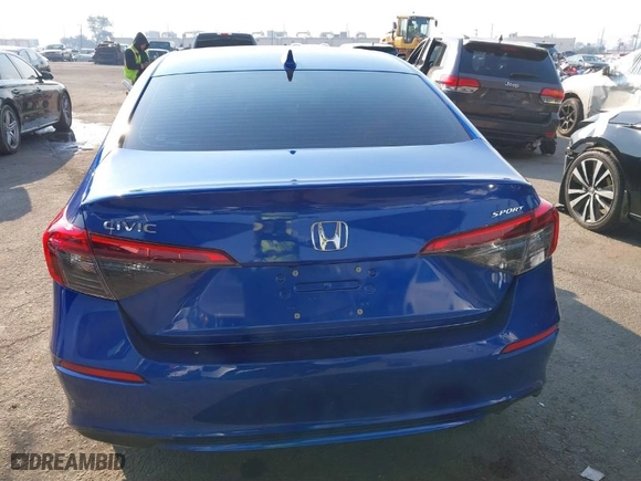 2024 Honda Civic Sedan Sport with VIN 2HGFE2F54RH507424, listed as a IAAI auction lot 41289693 with 34,601 mi miles. Bid and sale history available at carsss.com. Image 16.