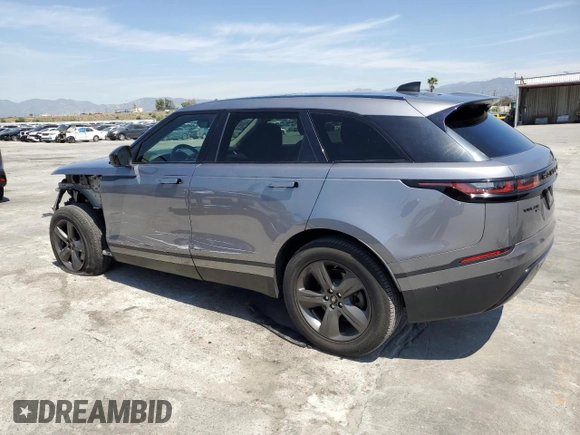 2021 Land Rover Range Rover Velar S with VIN SALYJ2EX6MA306386, listed as a Copart auction lot 52031165 with 20,713 mi miles and Salvage title. Bid and sale history available at DreamBid. Image 2.