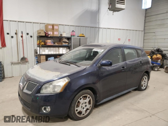 2009 Pontiac Vibe w/1SB with VIN 5Y2SP67029Z427458, listed as a Copart auction lot 82408144 with 146,450 mi miles and Clean Title. Bid and sale history available at carsss.com. Image 1.