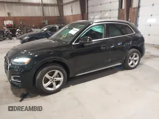 2021 Audi Q5 Premium with VIN WA1AAAFY0M2128148, listed as a IAAI auction lot 41240680 with 37,977 mi miles. Bid and sale history available at carsss.com. Image 18.