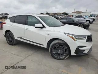 2020 Acura RDX w/A-Spec Pkg with VIN 5J8TC2H62LL033014, listed as a Copart auction lot 78463694 with 46,971 mi miles and Salvage title. Bid and sale history available at DreamBid. Image 4.