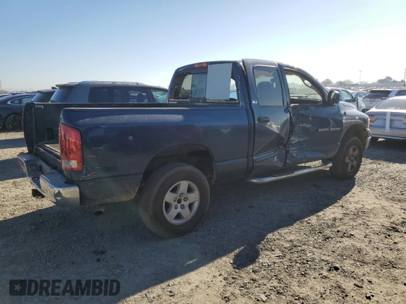 2002 Dodge 1500 z VIN 1B7HU18Z52J106344, wystawiony jako Copart lot #88846255 z przebiegiem Nie podano mil oraz Szkoda całkowita • Salvage title. Historia ofert i sprzedaży dostępna na DreamBid. Obrazek 3.