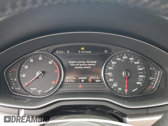 2018 Audi A5 Sportback Premium Plus с VIN WAUENCF57JA069126, выставлен на аукционе Copart как лот 59639635 с пробегом 48 722 миль миль и Списание • Salvage title. История ставок и продаж доступна на DreamBid. Изображение 9.
