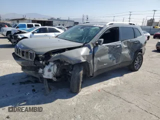 2020 Jeep Cherokee Lux with VIN 1C4PJLLXXLD500797, listed as a Copart auction lot 73576724 with Not provided miles and Salvage title. Bid and sale history available at DreamBid. Image 1.