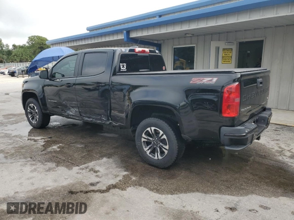 2021 Chevrolet Colorado 4WD Z71 z VIN 1GCGTDEN8M1245226, wystawiony jako Copart lot #56675715 z przebiegiem 33 127 mil mil oraz Szkoda całkowita • Salvage title. Historia ofert i sprzedaży dostępna na DreamBid. Obrazek 2.