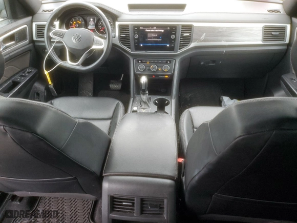 2021 Volkswagen Atlas Cross Sport 3.6L V6 SE w/Technology with VIN 1V2HE2CA7MC212949, listed as a Copart auction lot 81827654 with 50,834 mi miles and Salvage Title. Bid and sale history available at carsss.com. Image 8.