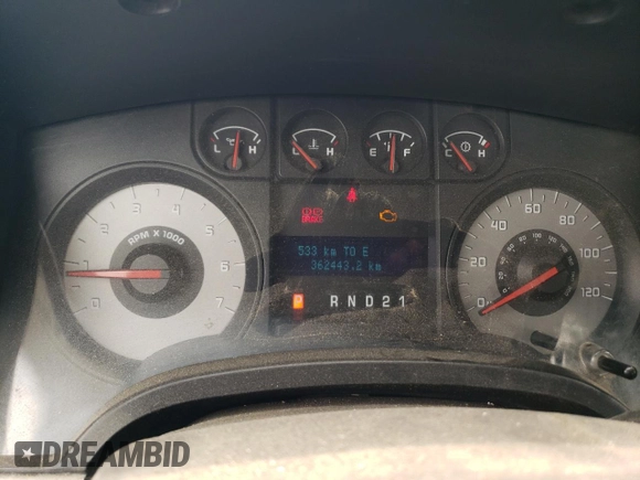2010 Ford F-150 XL with VIN 1FTMF1CW0AKB36057, listed as a Copart auction lot 59442295 with 362,443 mi miles and Clean title. Bid and sale history available at DreamBid. Image 9.
