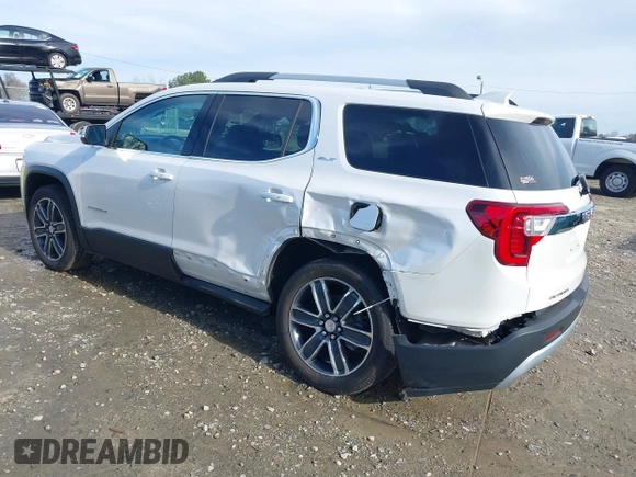 2020 GMC Acadia SLT with VIN 1GKKNMLSXLZ139314, listed as a IAAI auction lot 41573802 with 39,343 mi miles and . Bid and sale history available at DreamBid. Image 3.