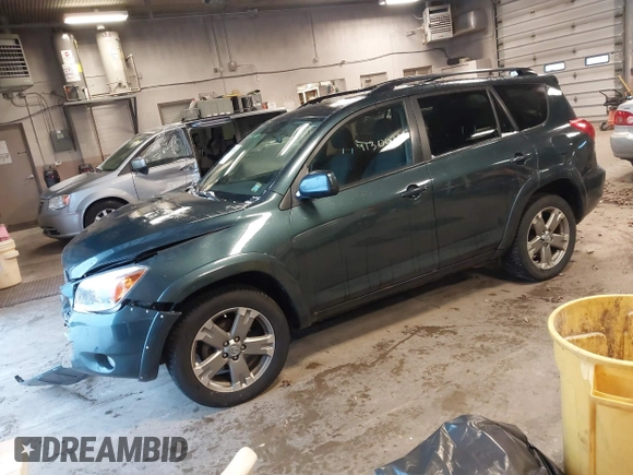 2008 Toyota RAV4 Sport with VIN JTMBK32V585065020, listed as a IAAI auction lot 41300285 with 120,076 mi miles. Bid and sale history available at carsss.com. Image 2.