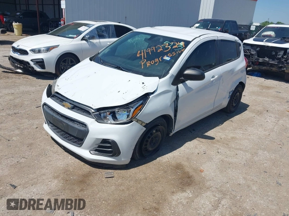 2017 Chevrolet Spark LS with VIN KL8CB6SA4HC705273, listed as a IAAI auction lot 41992324 with 78,856 mi miles. Bid and sale history available at carsss.com. Image 16.