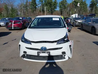 2022 Toyota Prius LE with VIN JTDL9MFU4N3034338, listed as a IAAI auction lot 40760912 with 60,237 mi miles. Bid and sale history available at carsss.com. Image 12.