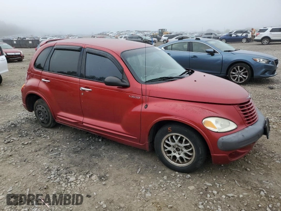 2001 Chrysler PT Cruiser with VIN 3C4FY4BB11T513304, listed as a Copart auction lot 74301164 with 99,410 mi miles and Salvage Title. Bid and sale history available at carsss.com. Image 4.