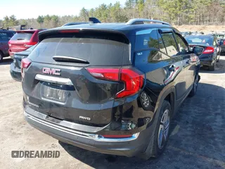2019 GMC Terrain SLT with VIN 3GKALVEV5KL353096, listed as a IAAI auction lot 41825008 with 125,572 mi miles. Bid and sale history available at carsss.com. Image 4.
